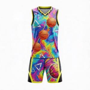 Court Game Uniform Kit Lightweight Sleeveless Top With Shorts Breathable Material Custom Identity <b>Name</b> Number Graphics - Product Image 2