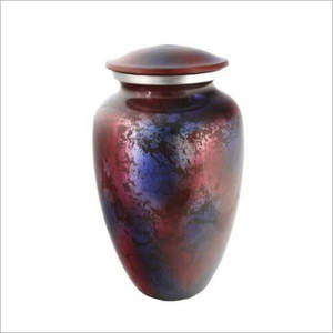 Urne funéraire en métal de style européen AHO, texture classique, couleur personnalisée, pour cendres humaines adultes, 200 pouces cubes, design personnalisable - Product Image 4