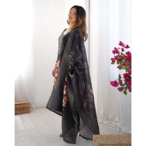 ชุดสูทผ้าแจ็คการ์ดพิมพ์ลายดิจิทัลของผู้หญิงชุดเสื้อกางเกง - Product Image 1