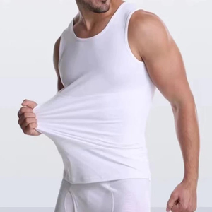 Men's Gym Tank Top Muscle Athletic Shirts Compression Plus Size Workout Fitness Wholesale Custom Logo Cotton <b>Running</b> <b>Singlet</b> - Product Image 4