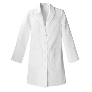 Blouse de laboratoire médical personnalisable avec logo, en sergé de coton de haute qualité, anti-boulochage, douce, respirante, confortable, unisexe, pour la détection d'aiguilles - Product Image 1
