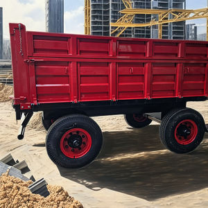 Remorque basculante à boîte de vitesses numérique Sabin avec moteur de 35 CV et plus, capacité de 1000 kg pour usage agricole - Product Image 2