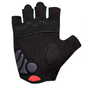 Gants de cyclisme d'hiver professionnels personnalisés de haute qualité avec gel, demi-doigts, légers, antidérapants, unisexes, fermeture auto-agrippante, service OEM - Product Image 6