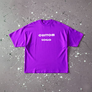 Camiseta de Manga Corta para Hombre con Logotipo Personalizado, Jersey de Algodón Rosa, Cuello Redondo, Corte Casual, Diseño con Letra Impresa en la Parte Delantera - Product Image 2