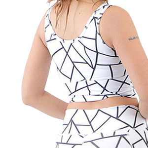 Soutien-gorge de sport décontracté à coupe basse, respirant, à maintien élevé, col en V, de qualité supérieure pour femme, confortable - Product Image 6