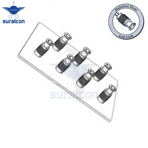 Adaptador de Transferencia de 3 cm / 1-1/4 pulgadas, Conector Luer Lock de Acero Inoxidable para Jeringas Médicas, Conector de Precisión para Fluidos de Laboratorio - Product Image 4