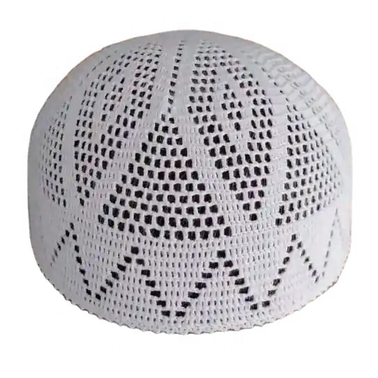 Kufi Prayer Hat For Men - Soft Fabric Muslim Skull Cap In Small, Medium, Large Sizes
