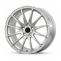 Jantes forgées multi-rayons en maille de 18 à 22 pouces, finition usinée argentée, 5x112 5x114.3 VIW-150 pour BMW Audi Mercedes-Benz