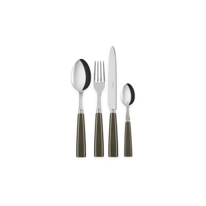 Wholesale Hotel Restaurant Cutlery Set Stainless Steel <b>Flatware</b> With Walnut Wood Handle And Silver Finish Eco-Friendly Cutlery - Product Image 2