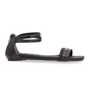 Sandale noire à talon formel FR5304 - Product Image 3