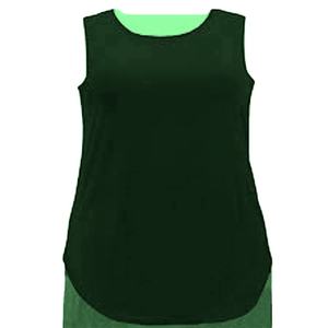 Women Plus Size Tan Top and -T-shirts Customise Manufacturing Daisy Apparel in India - Product Image 2