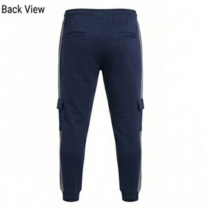 Pantalon de survêtement pour homme, coupe ample, taille ajustable, matière douce, parfait pour les voyages et les activités quotidiennes - Product Image 6