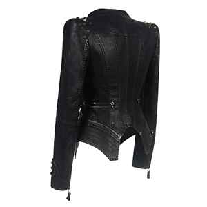 <b>Top</b> Trending Women's Genuine <b>Leather</b> Jacket <b>High</b> New Arrival Customized Eco-Friendly Quick Dry Breathable Fur Lined - Product Image 4