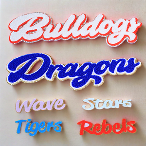 Patchs en chenille personnalisés Halloween, style Letterman, motifs variés, drapeau, parc national, vente en gros d'usine, matériau feutre, livraison 3-5 jours - Product Image 5