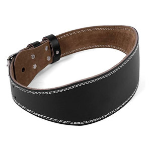 High Quality Weightlifting Leather Belt Bodybuilding Strength Training Fitness Cross fit Weight Lifting Leather Gym Belts - Product Image 2
