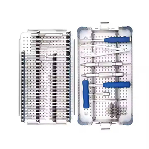 CE Certified Orthopedic Surgery Instruments Premium Quality Stainless Steel <b>Set</b> Box Manual Power Orthopedic <b>Screw</b> <b>Set</b> - Product Image 2