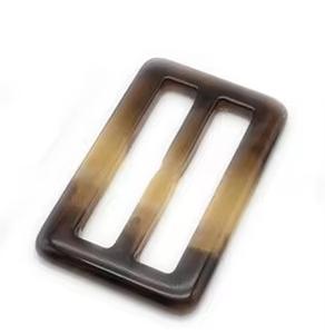 Hebillas de Cinturón de Resina para Mujer, Hechas a Mano con Acabado Pulido Suave, Anillos Elegantes y Ecológicos - Product Image 2