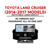 Navegador GPS Android de 12.3 Pulgadas para Automóvil, con Amplificador y Diseño Portátil, para Land Cruiser 2014-2017, Venta al Por Mayor