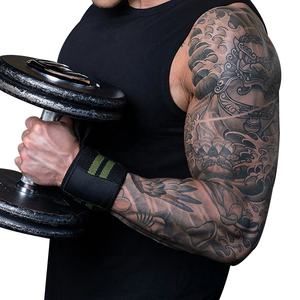 สายรัดข้อมือทำจากนีโอพรีนผ้าคอตตอนแห้งเร็ววัสดุระบายอากาศได้ดีโลโก้ออกแบบได้ตามต้องการ - Product Image 6