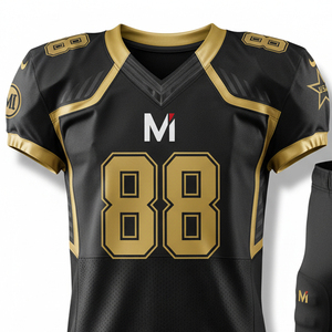 Uniforme de Fútbol Americano Elite, Personalizable con Logotipo en Color, Conjunto de Jersey Sublimado, Cómodo, Transpirable y de Secado Rápido, Uniformes de Equipo - Product Image 2