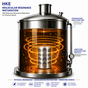 Dispositivo de Maduración de Bebidas Espirituosas por Resonancia Molecular Pasiva para Whisky, Vodka, Ginebra, Ron, Brandy y Licores Destilados - Product Image 2