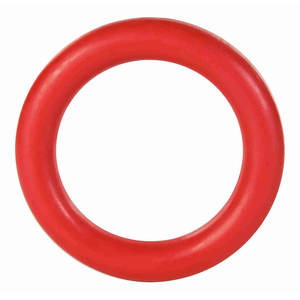 Anillo de Goma Natural de Colores Surtidos, 15 cm de Diámetro, Juguete Interactivo y de Movimiento para Mascotas - Product Image 1