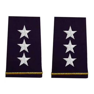 Épaulettes et insignes brodés sur mesure avec bordure découpée au laser pour uniformes - Haute qualité, couleur et forme personnalisées - Product Image 4