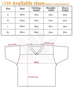 Camiseta de rugby personalizada con cuello en V, manga corta, absorción de humedad, estampado sublimado, nombre del equipo, número 00, uniforme unisex para adultos - Product Image 4