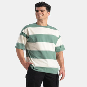 Camiseta de Manga Corta para Hombre, Cuello Redondo, Corte Regular, Estilo Casual, Tejido de Punto, 100% Algodón, Estilo Urbano - Product Image 3