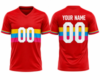 Camiseta de Fútbol Personalizada para Mujer, Manga Corta, Transpirable, de Secado Rápido, Uniforme de Equipo, Sublimación OEM, Kit de Fútbol para Clubes, Escuelas y Equipos