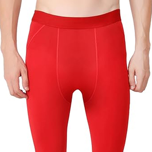 <b>For</b> Wholesale Solid Red Color Good Supplier Elastic Waist Full Length New Trendy Premium Quality Comfortable <b>Compression</b> Legging - Product Image 6