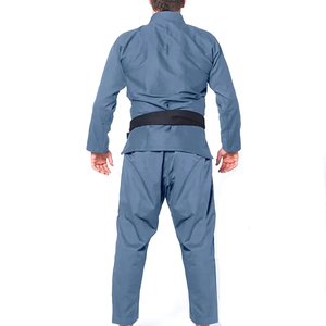 Kimono de Jiu Jitsu Brasileño Azul, Ligero y Transpirable, Uniforme de Entrenamiento de Algodón Preencogido, Proveedor Mayorista de BJJ - Product Image 2