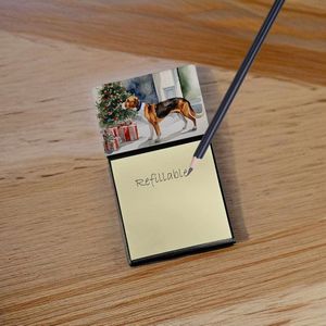 Nouveau distributeur de blocs-notes auto-collants de Noël Foxhound anglais et bloc-notes accessoires de bureau vierges autocollants décoratifs - Product Image 2