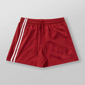 กางเกงขาสั้นกีฬาวิ่งผู้ชายสำหรับฤดูร้อน กางเกงลำลองผ้าตาข่ายเนื้อผ้ามีเท็กซ์เจอร์แฟชั่น - Product Image 3