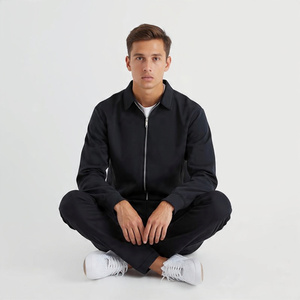 Conjunto Deportivo de Dos Piezas para Hombre, Estilo Nuevo, Chaqueta con Cierre Completo, Pantalones con Cintura Elástica, Cómodo para Uso Diario y Entrenamiento - Product Image 6