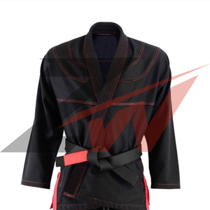 Kimono de BJJ de Alta Calidad Personalizable al por Mayor, Tejido Pearl Weave, Estilo Shoyoroll, Kimono de BJJ de Alta Calidad para Artes Marciales - Product Image 2