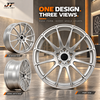 Jantes forgées multi-rayons en maille de 18 à 22 pouces, finition usinée argentée, 5x112 5x114.3 VIW-150 pour BMW Audi Mercedes-Benz
