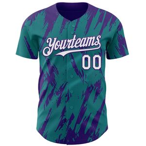 Maillot de baseball personnalisé imprimé en sérigraphie, entièrement boutonné, en coton biologique, anti-bactérien, pour l'hiver, uniforme d'équipe, vente en gros OEM - Product Image 4