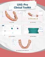 Vrai scanner intra-oral oral à grande vitesse de la clinique dentaire 3D de balayage oral d'AI avec les chariots mobiles