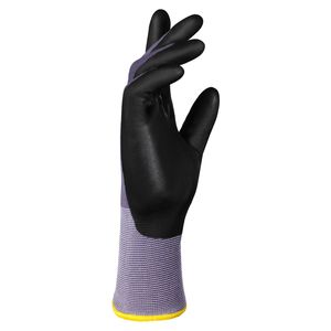 12 Paia di Guanti Durevoli e Sterili Rivestiti in Nitrile per Touchscreen, per Giardinaggio e Edilizia (XL Antiscivolo Antistatico in Poliestere) - Product Image 6