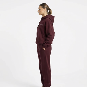 Conjuntos Deportivos de Felpa 100% Algodón para Mujer, con Capucha, Corte Ajustado, Transpirables, Ecológicos, para Invierno, Venta al Por Mayor - Product Image 3