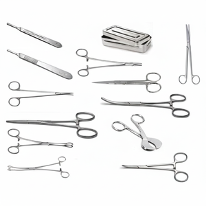 Episiotomy <b>Set</b> of 20Pcs for Episiotomy Surgery Episiotomy Surgery <b>Set</b> Gyne Instruments Surgical Instruments - Product Image 1