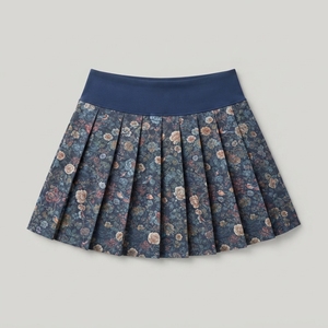 High Waist Streetwear Embroidery Skorts with Pockets Quick Dry Knitted Women's Shorts OEM Bulk Order Trendy Fit sports skort - Product Image 2