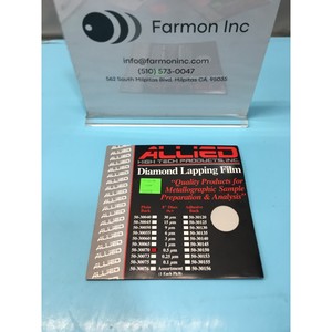Lote de 5 Películas de Lapeado de Diamante Allied 50-30070 - Equipo y Piezas de Semiconductores de Confianza con Legado Global - Product Image 2