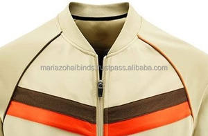 Chaqueta Ligera de Invierno para Hombre, Estilo Letterman, Hecha a Medida, de Alta Calidad, Transpirable, con Cuello Alto y Logotipo Frontal, 100% Algodón - Product Image 3