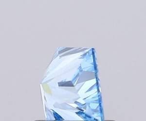 Diamante de color azul intenso, cultivado en laboratorio, de 1.02 quilates, corte trapezoidal, suelto, CVD, hecho a mano, para la fabricación de anillos y pendientes. - Product Image 5