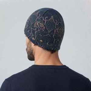 CHALASA SPORTS CS-BC-19 Bonnet en laine jacquard personnalisé unisexe doublé polaire brodé, ajustable, chaud, décontracté pour l'automne et l'hiver - Product Image 6