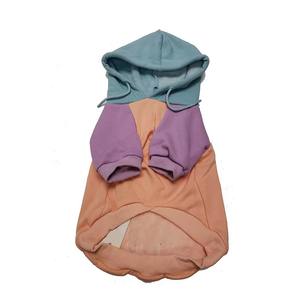 Sweat-shirts pour chiens bicolores à blocs de couleurs, design à manches raglan, vêtements sportifs pour animaux de compagnie, service d'impression de logo personnalisé, directement de l'usine - Product Image 4