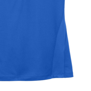 Polo en maille respirante pour femme, avec broderie du blason, manches courtes, col, vêtements de sport de golf performants - Product Image 6