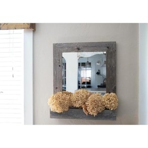 Espejo de Pared Rústico Industrial de Madera Reciclada con Acabado Patinado |   Ecológico y Duradero al por Mayor |   Aqudus Saleem - Product Image 6